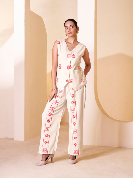 Contemporary Ethnic Elegance co ord set