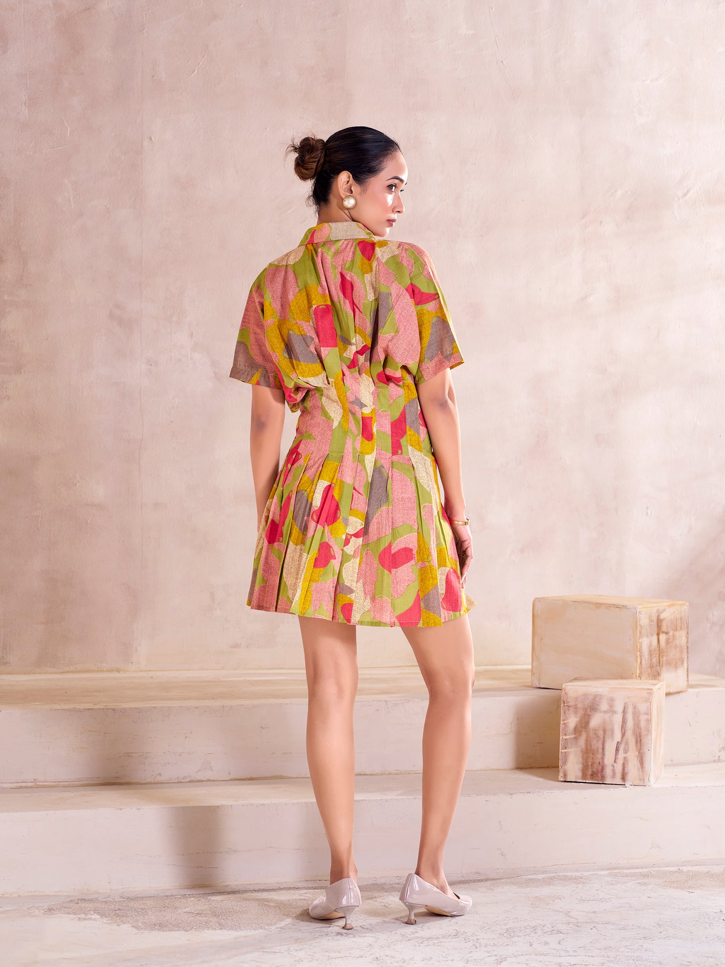 The Aurora Pleated Dress