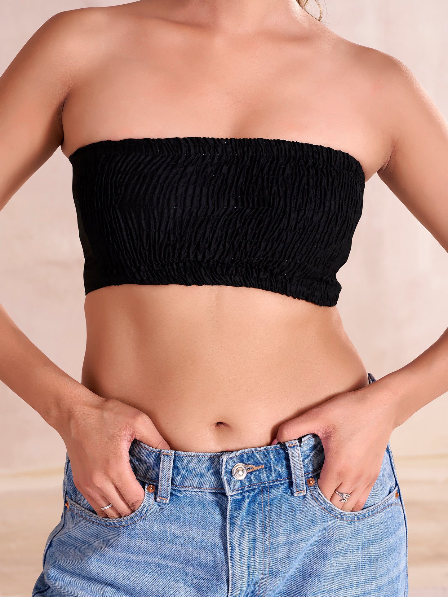 Mystic Maze V-Neck top with brallete