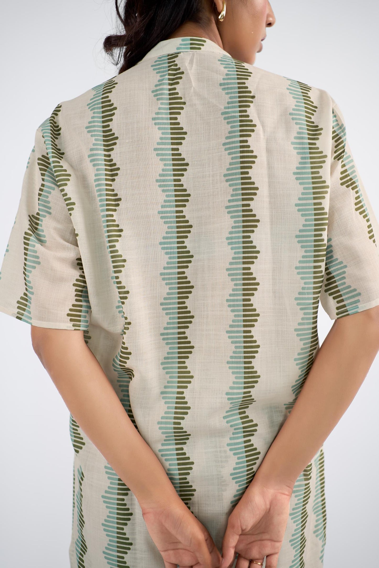 Half-sleeve kurta set