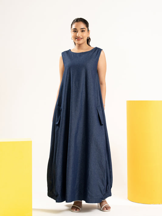 The Utility Drift Maxi Dress