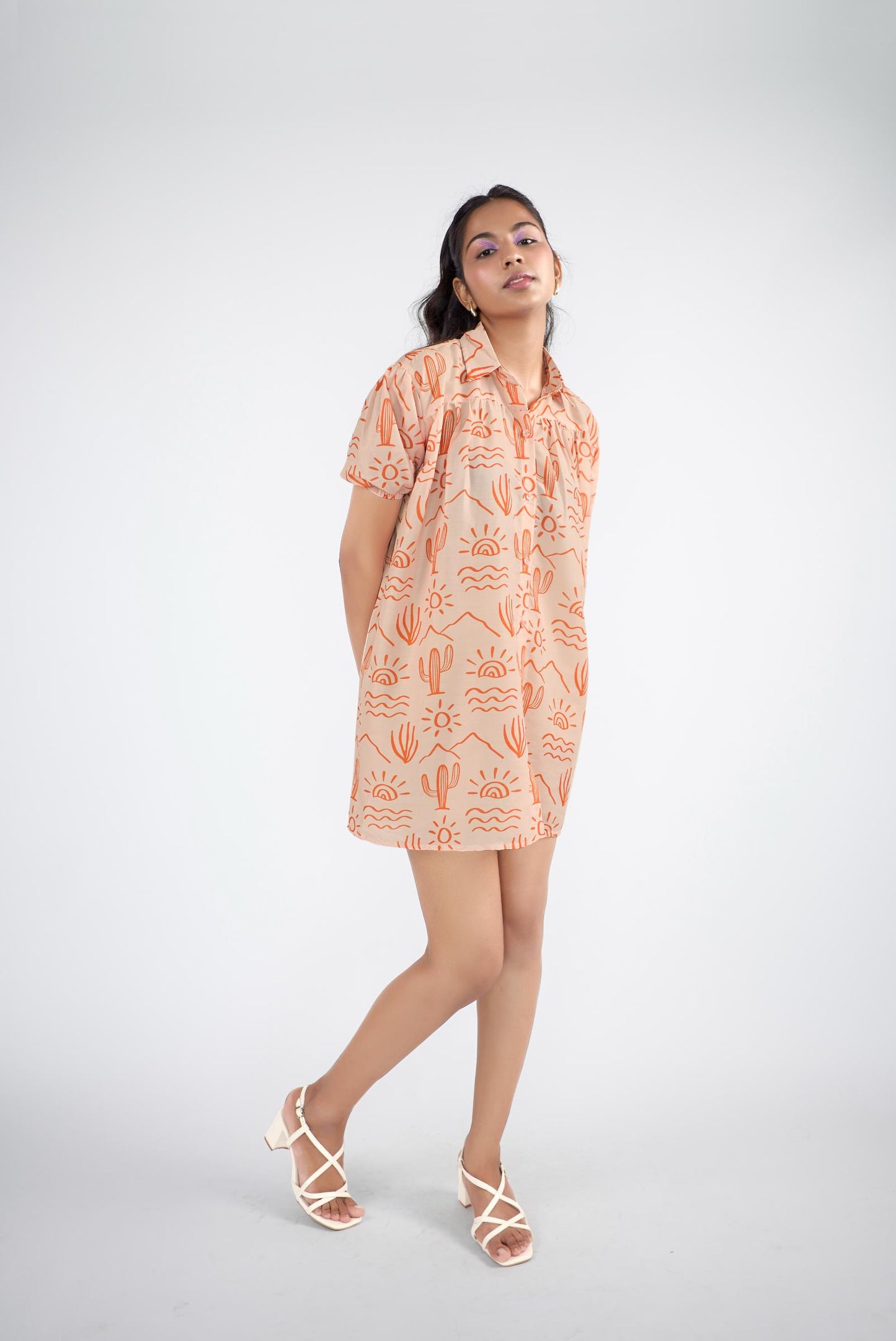 Oversized Shirt Mini Dress