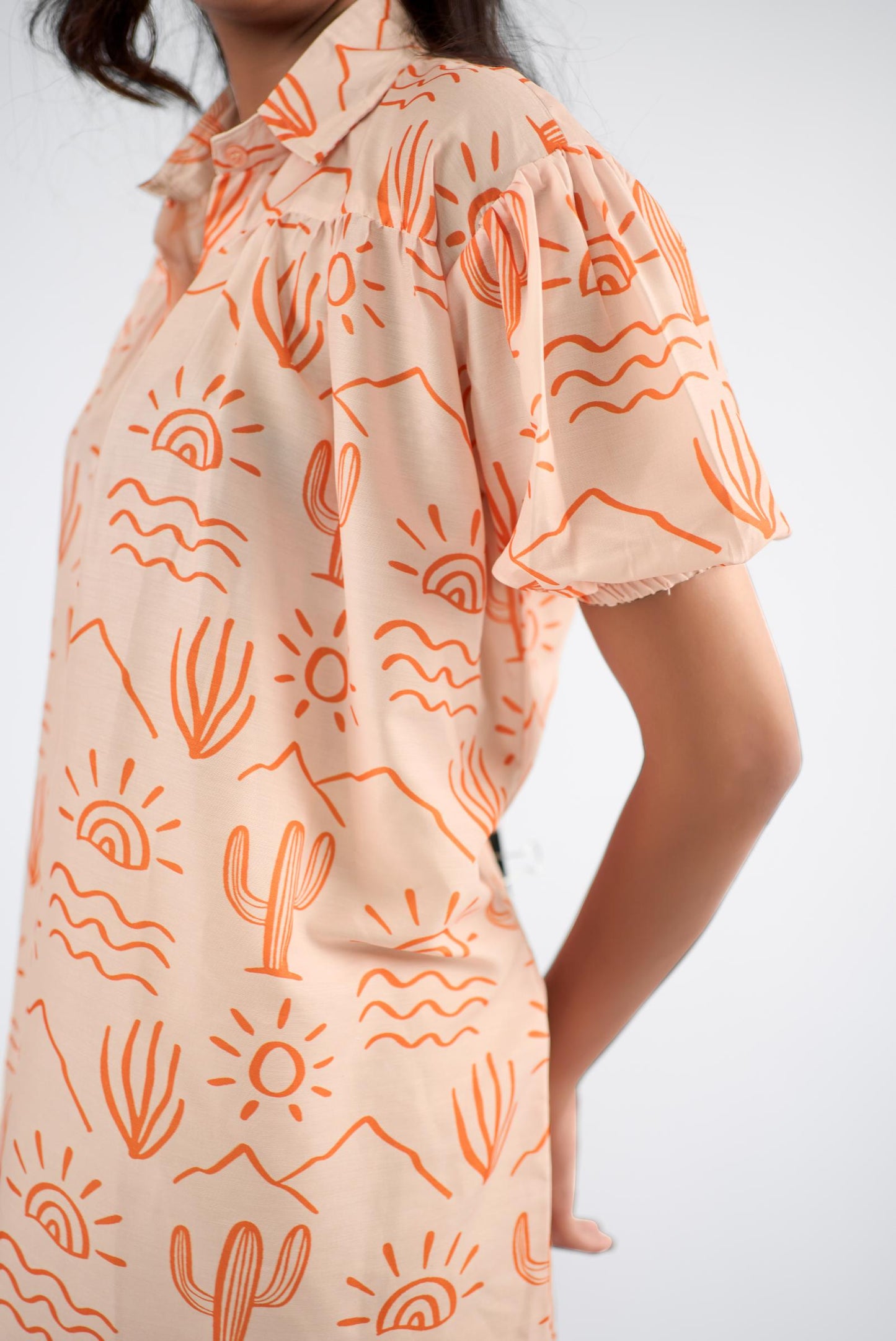 Oversized Shirt Mini Dress