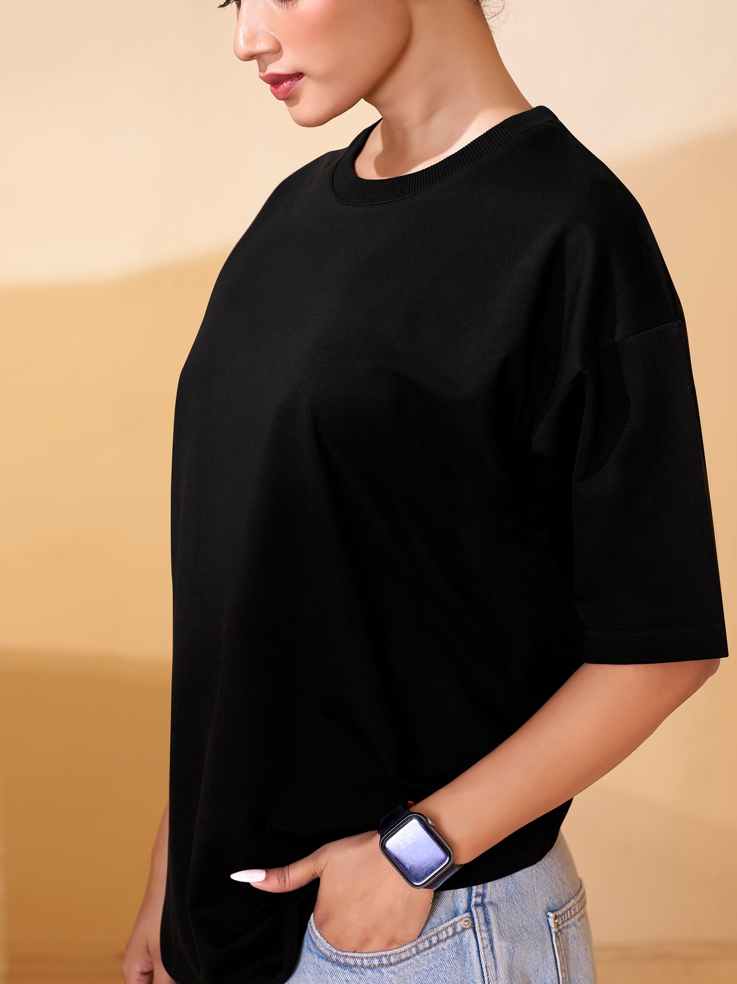 Black Oversized T-shirt