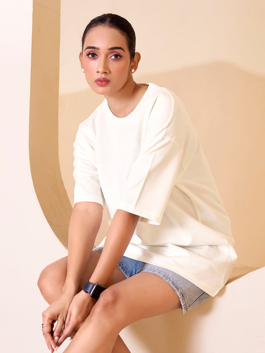 White Oversized T-shirt