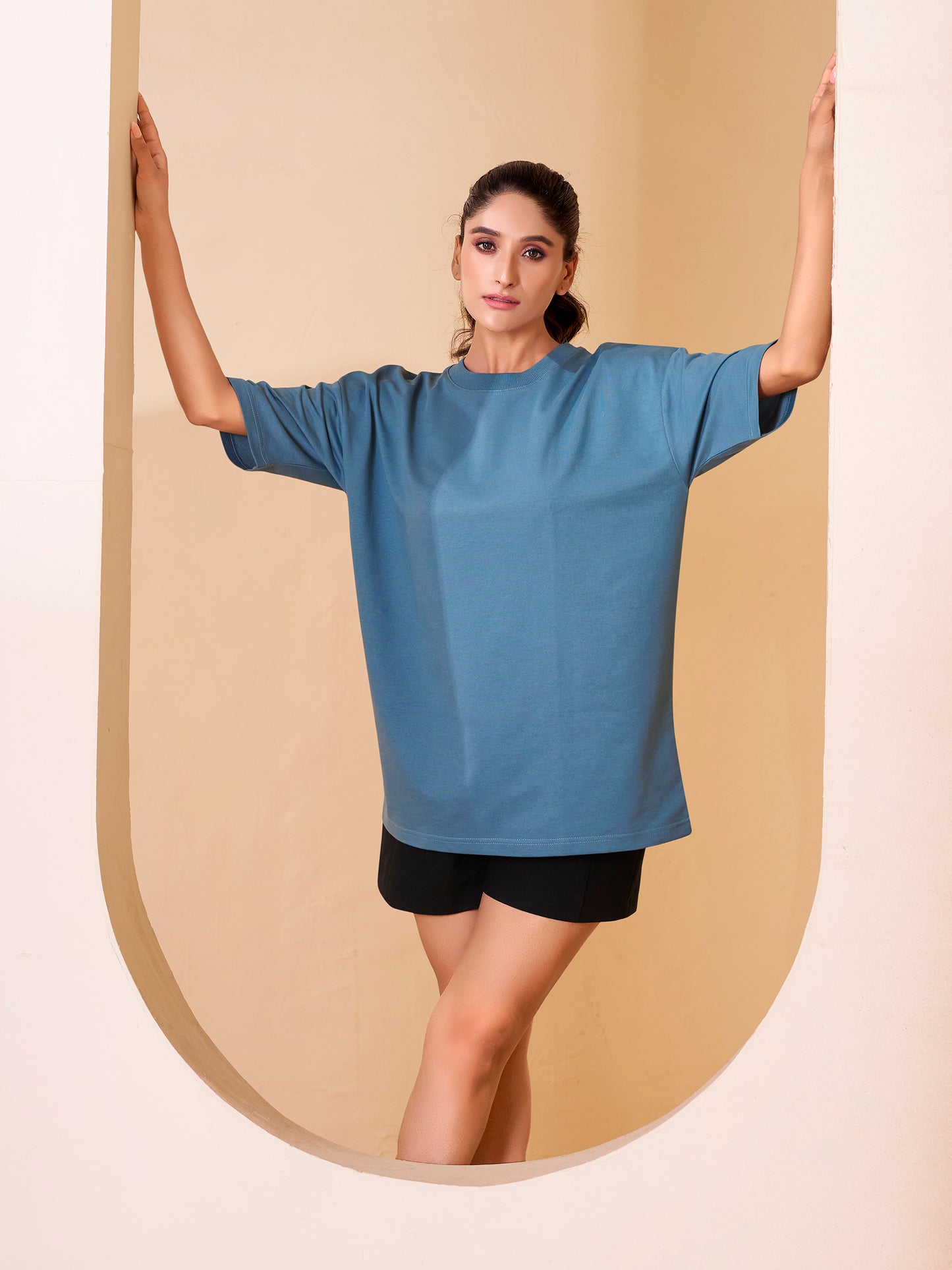 Blue Oversized T-shirt