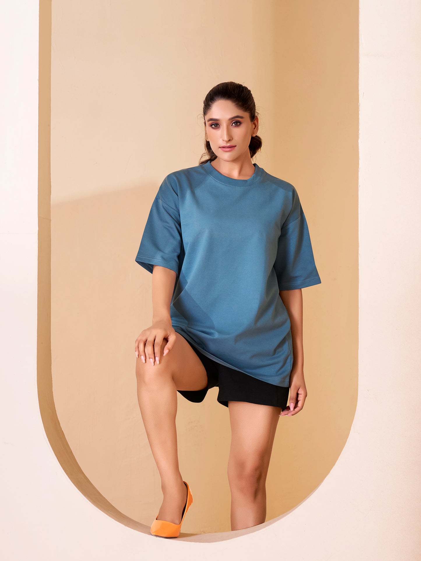 Blue Oversized T-shirt