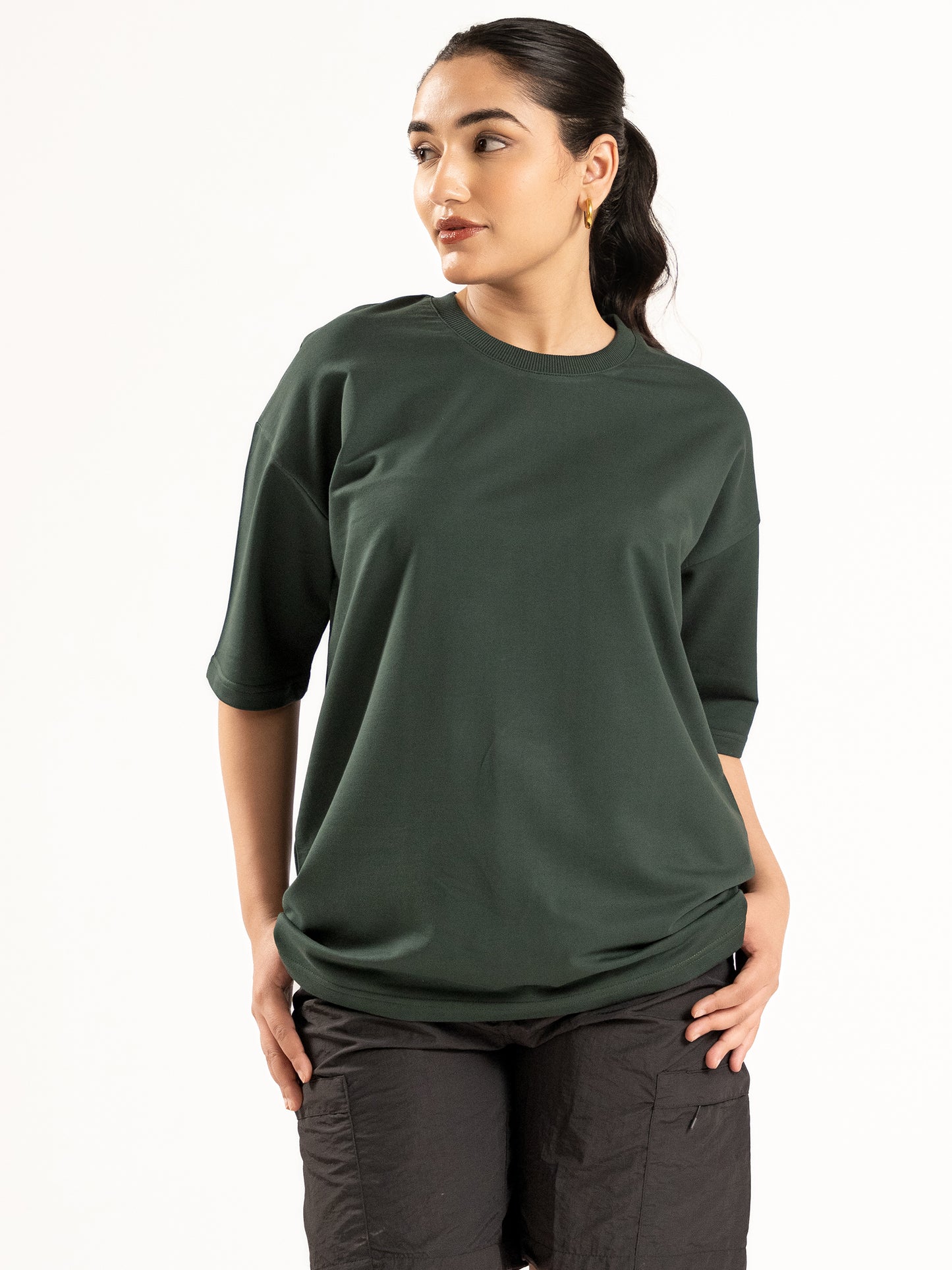 Forest Green Oversized T-shirt