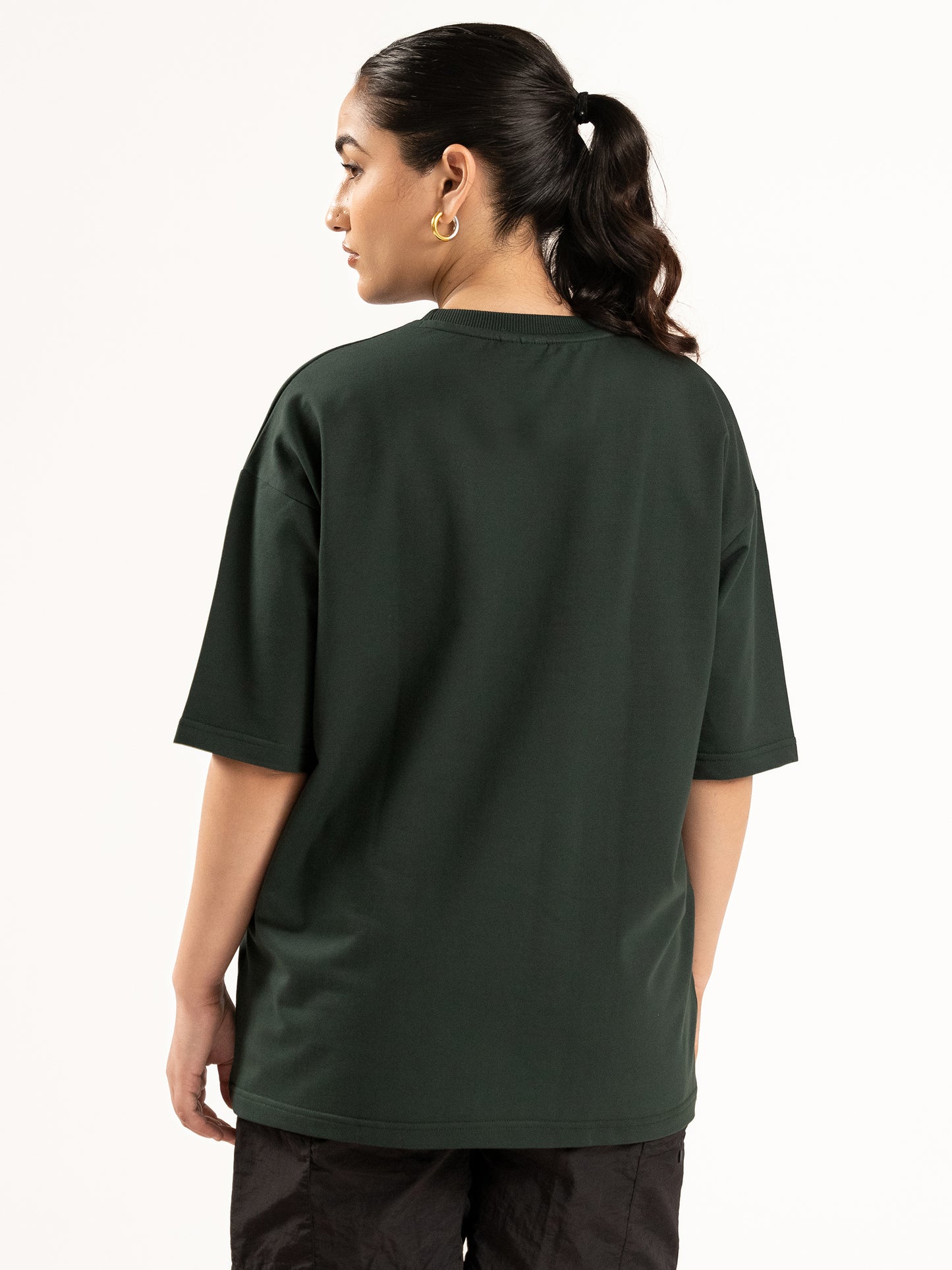 Forest Green Oversized T-shirt