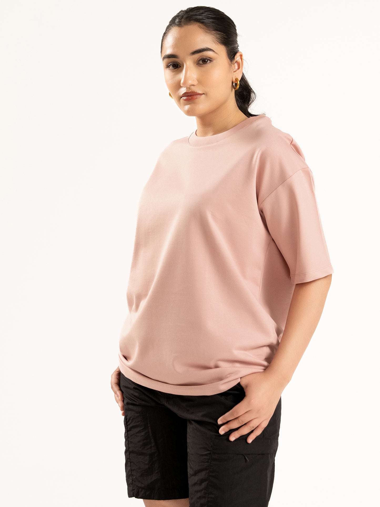 Pink Oversized T-shirt