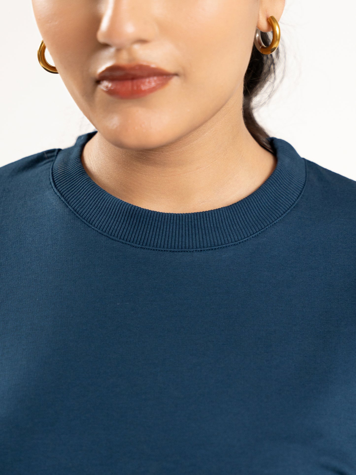 Teal Blue Oversized T-shirt