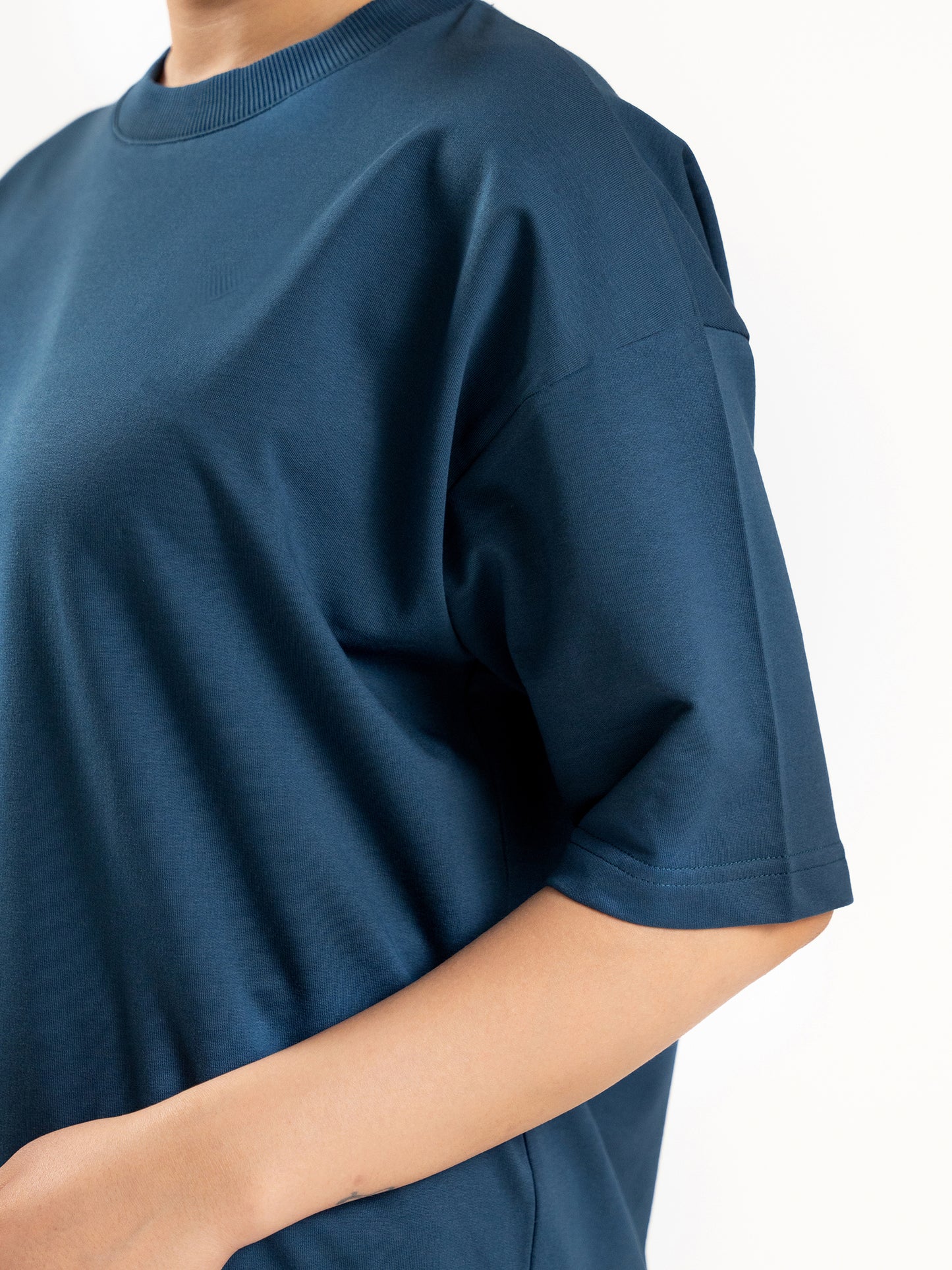 Teal Blue Oversized T-shirt