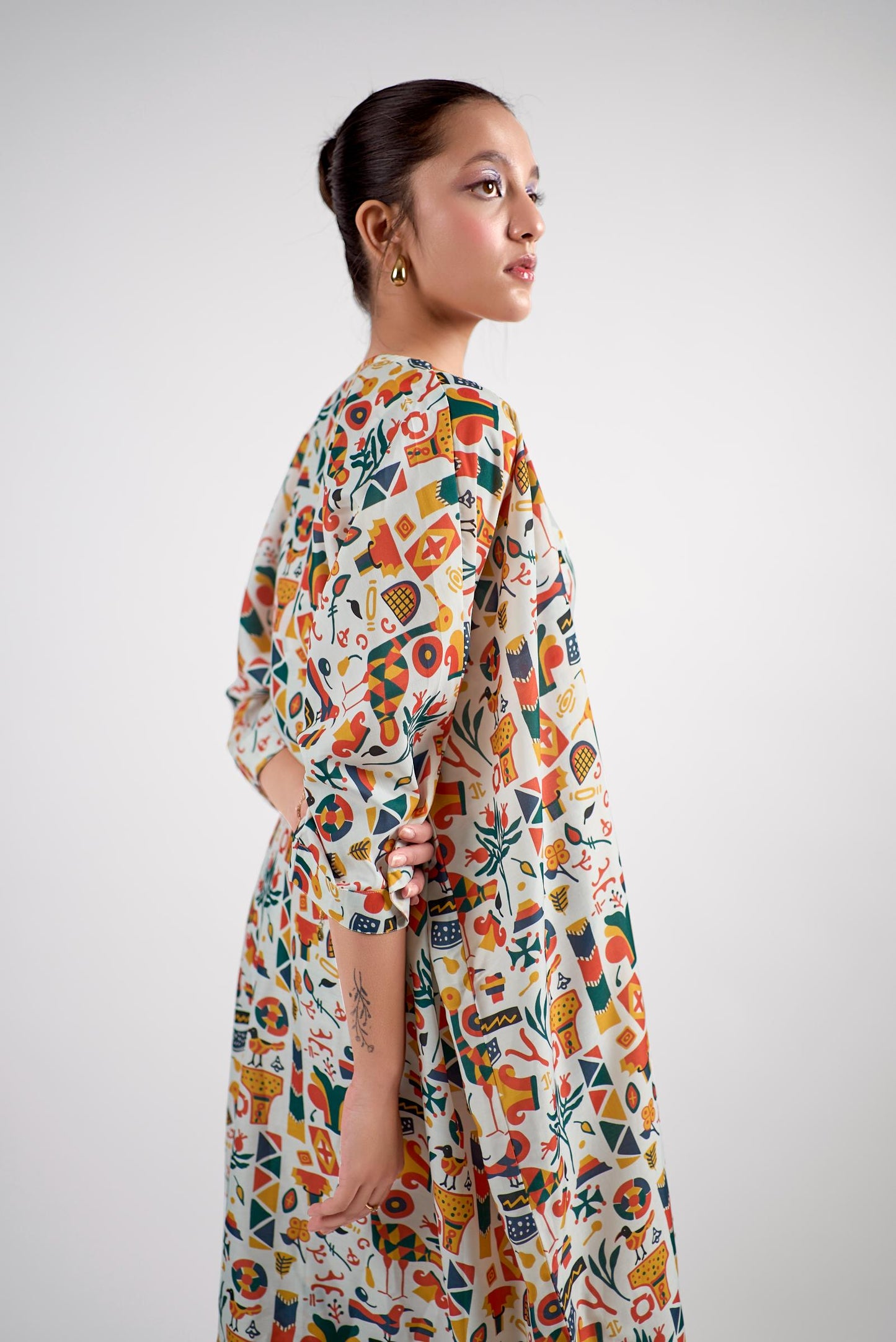 A refined three-piece co-ord set